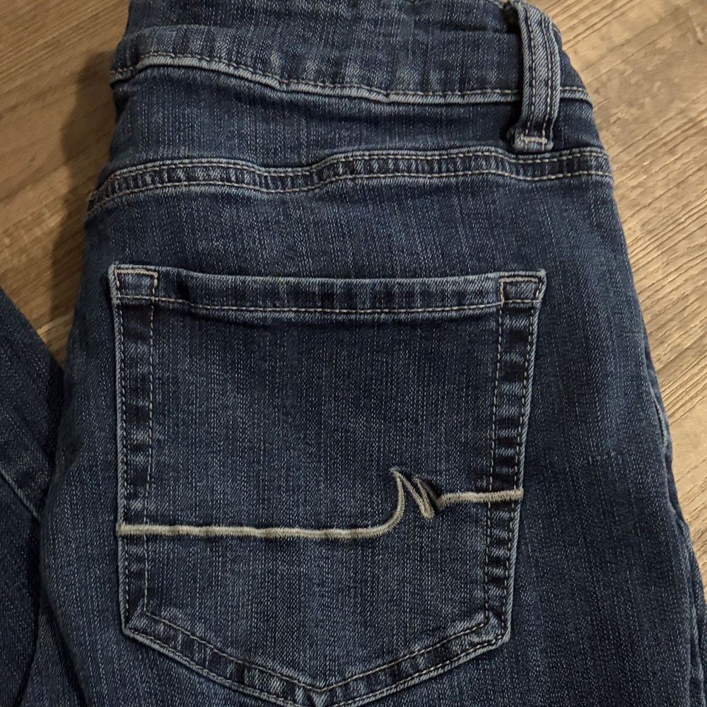Maurices Women's Boot Cut Jeans - Dark Blue